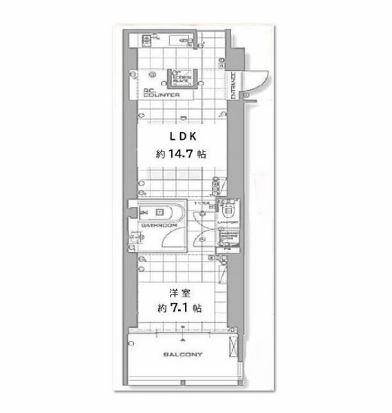 物件○○の間取り図