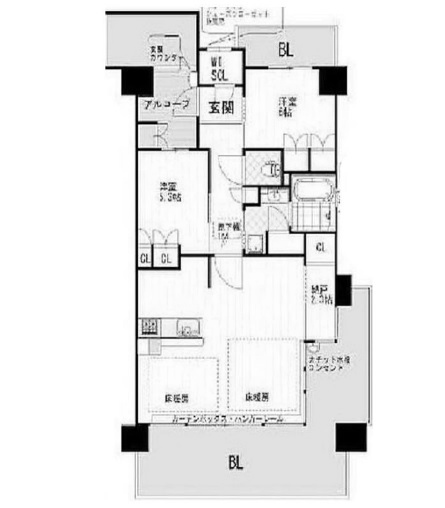 物件○○の間取り図