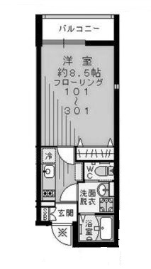 物件○○の間取り図