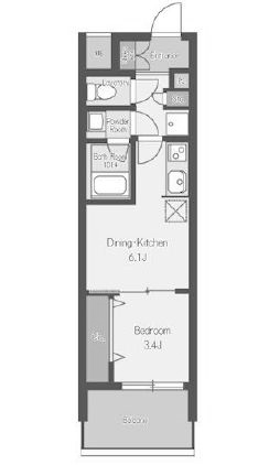 物件○○の間取り図