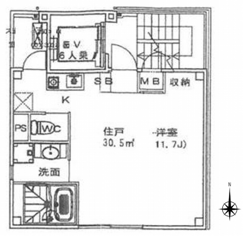 物件○○の間取り図