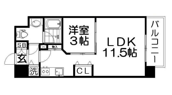 物件○○の間取り図