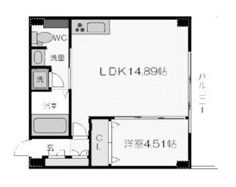 物件○○の間取り図