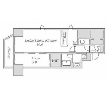 物件○○の間取り図