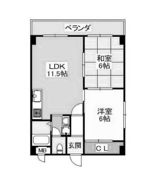 物件○○の間取り図