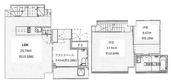 物件○○の間取り図