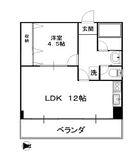 物件○○の間取り図