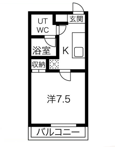 物件○○の間取り図