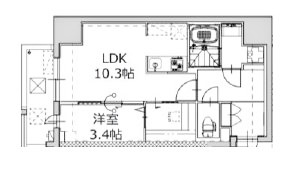 物件○○の間取り図