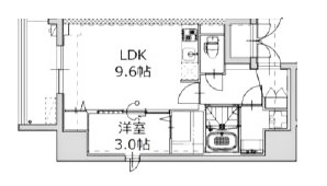 物件○○の間取り図