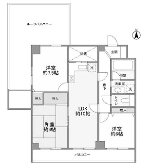 物件○○の間取り図