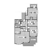 物件○○の間取り図