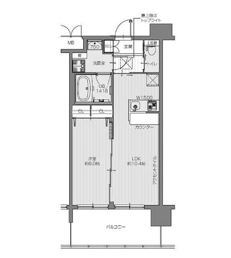 物件○○の間取り図