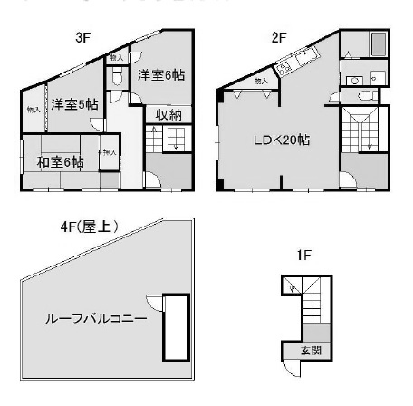 物件○○の間取り図