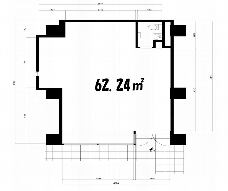 物件○○の間取り図