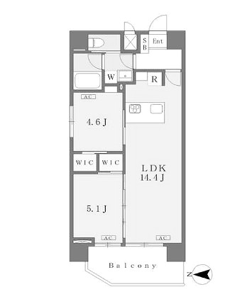 物件○○の間取り図