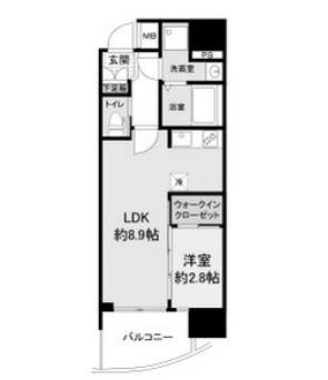 物件○○の間取り図