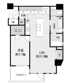 物件○○の間取り図