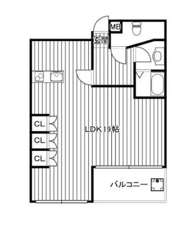 物件○○の間取り図