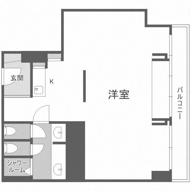 物件○○の間取り図