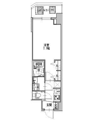 物件○○の間取り図