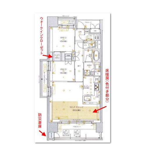 物件○○の間取り図