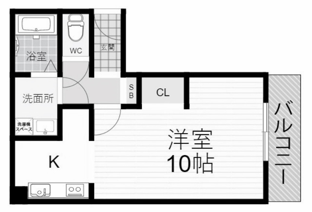 物件○○の間取り図