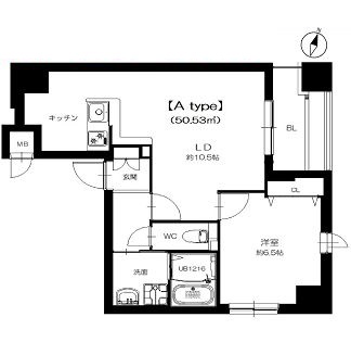 物件○○の間取り図