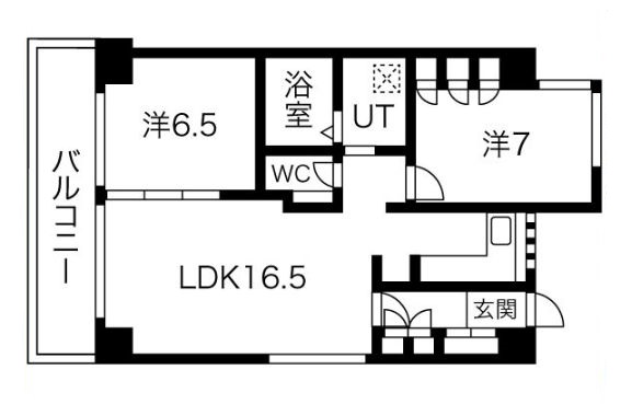 物件○○の間取り図