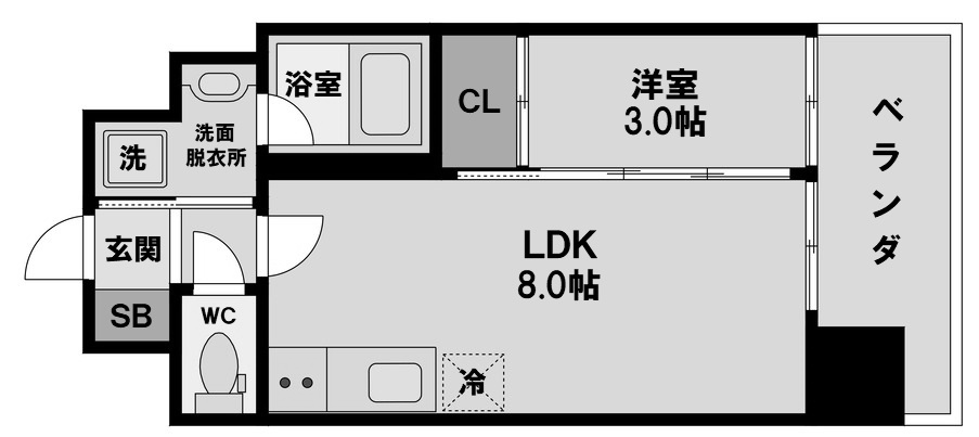 物件○○の間取り図