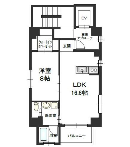 物件○○の間取り図