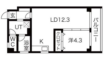 物件○○の間取り図