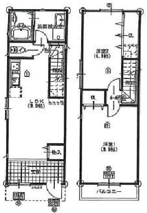 物件○○の間取り図