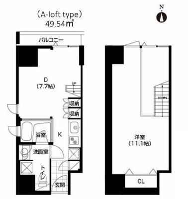 物件○○の間取り図