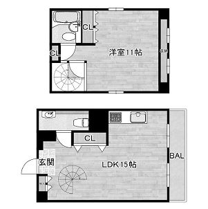 物件○○の間取り図