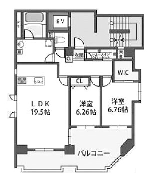 物件○○の間取り図