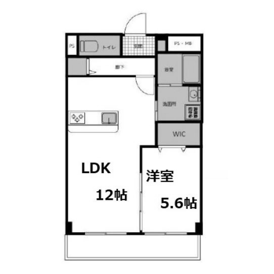 物件○○の間取り図