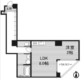 物件○○の間取り図