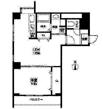 物件○○の間取り図