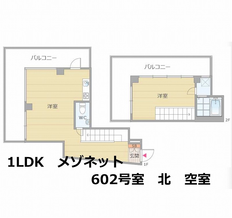 物件○○の間取り図