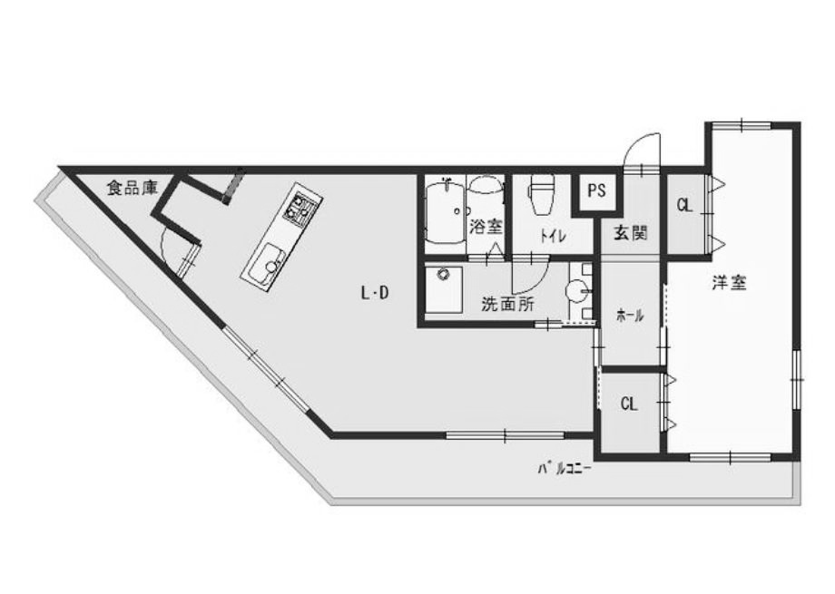 物件○○の間取り図