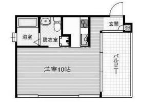 物件○○の間取り図