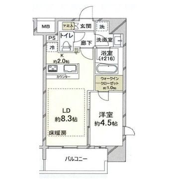 物件○○の間取り図