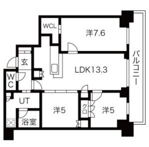 物件○○の間取り図