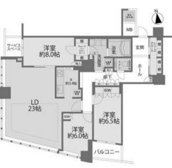 物件○○の間取り図