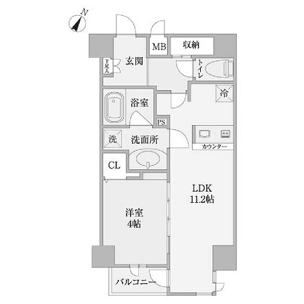 物件○○の間取り図