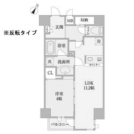 物件○○の間取り図