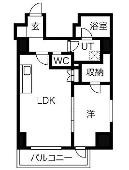 物件○○の間取り図