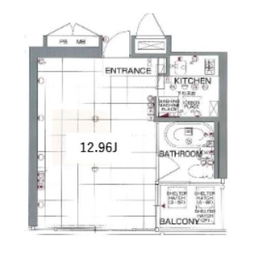 物件○○の間取り図