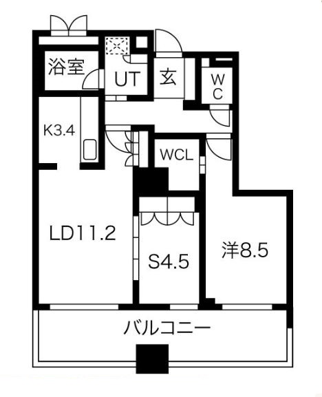 物件○○の間取り図